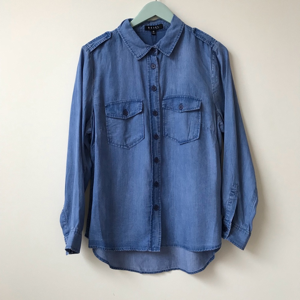 Rebel Wilson x Angels Chambray Shirt